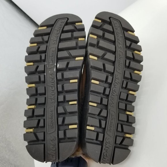 Skechers Women's Tan Fur-Lined Clogs - Picture 10 of 11